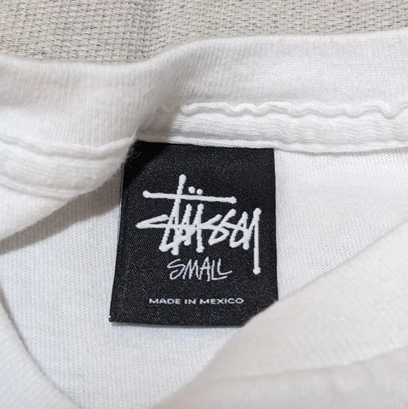 Vintage Stussy New York T Shirt mens S - Picture 6 of 7